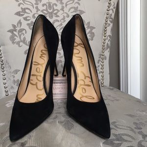 Sam Edelman Black Suede Hazel